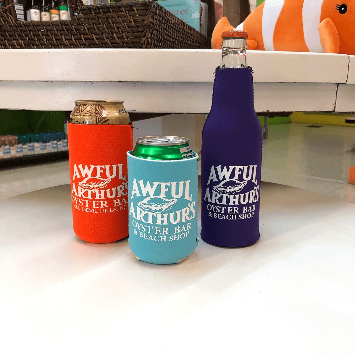 Bottle Koozie – Awful Arthur's Beach Shop